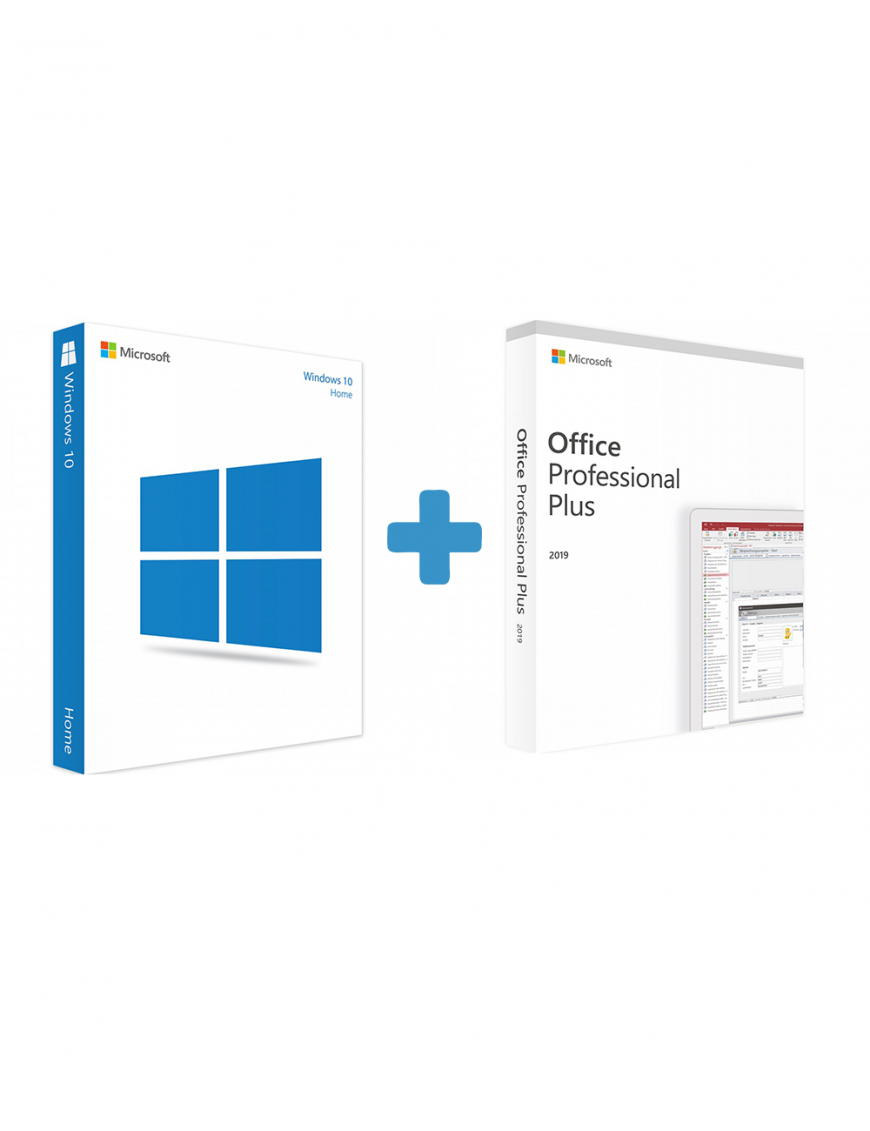 Windows 10 Home + Office 2019 Professional Plus (Bundle)