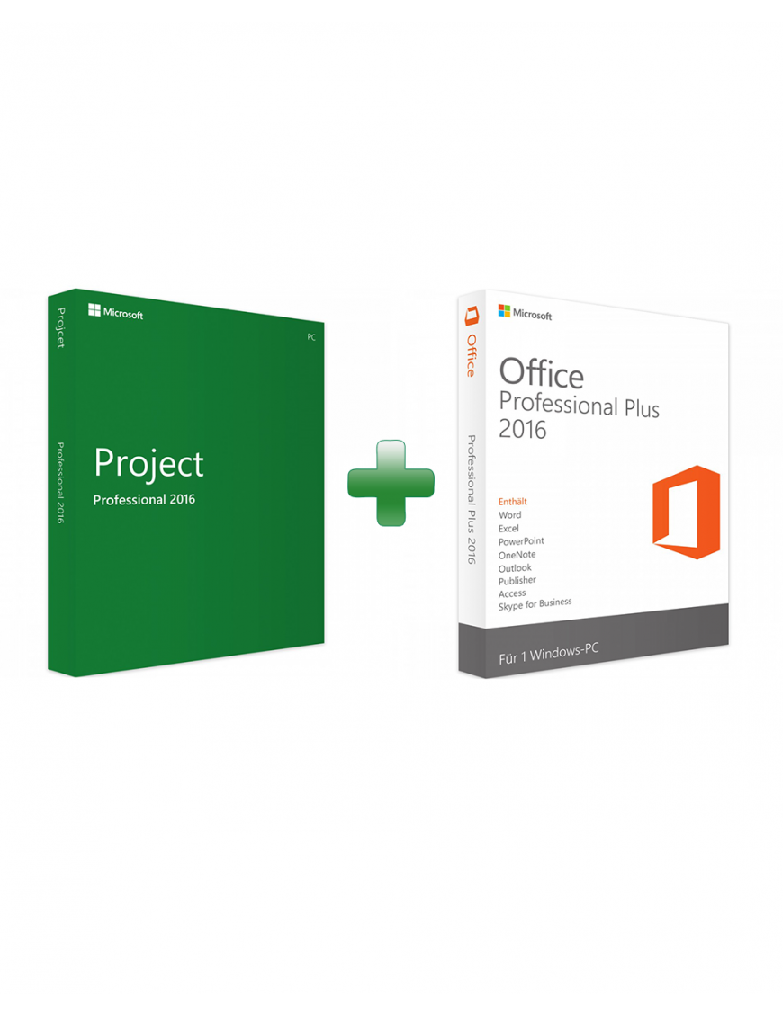Project 2016 Professional + Office 2016 Professional Plus (Bundle)